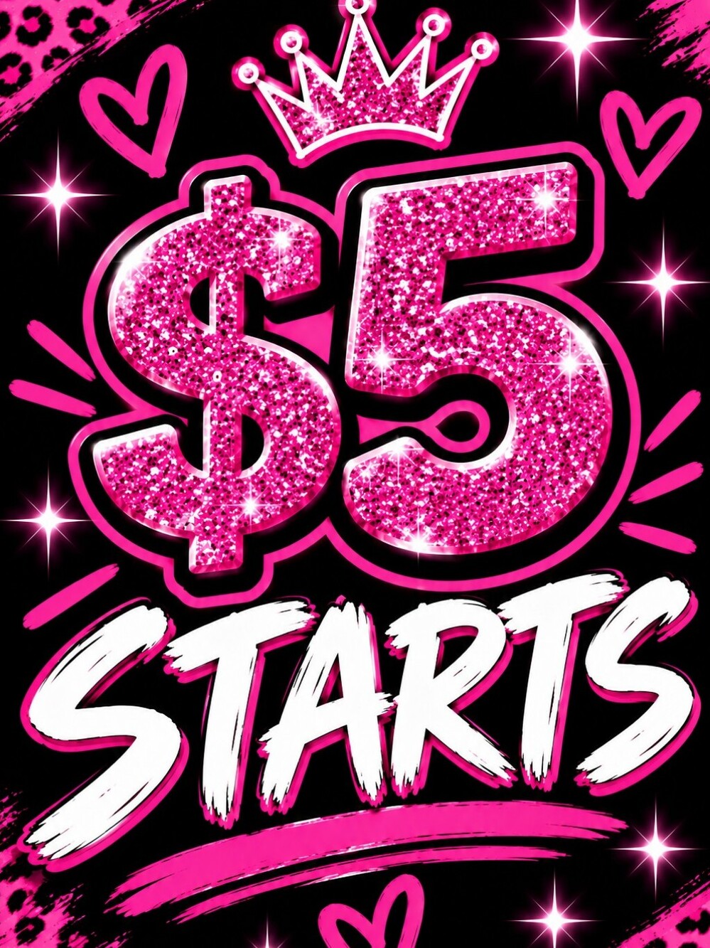 $5 Starts Live Show Listing